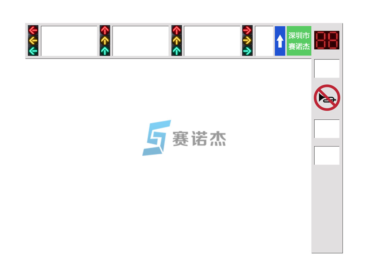 框架信號(hào)燈桿